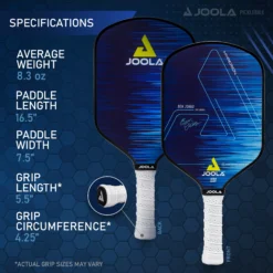 JOOLA Ben John's Hyperion CAS 16 Mm Pro Pickleball Paddle -DICKS SPORTING GOODS Sales 18500J Blue TEC alt3