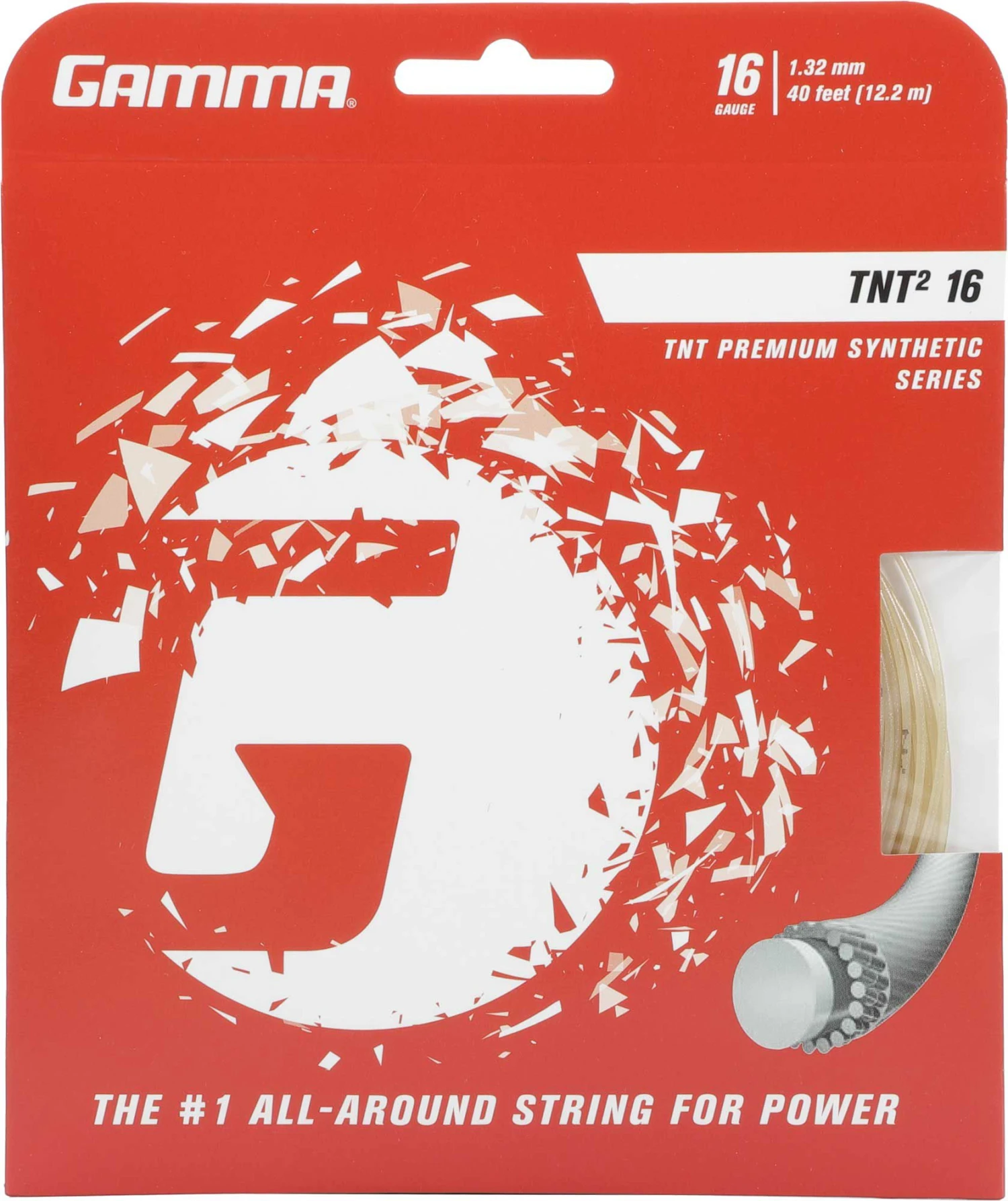 GAMMA TNT2 Tennis String 3 GAMMA TNT2 Tennis String