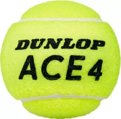 Dunlop Ace All Court 4-Ball Can