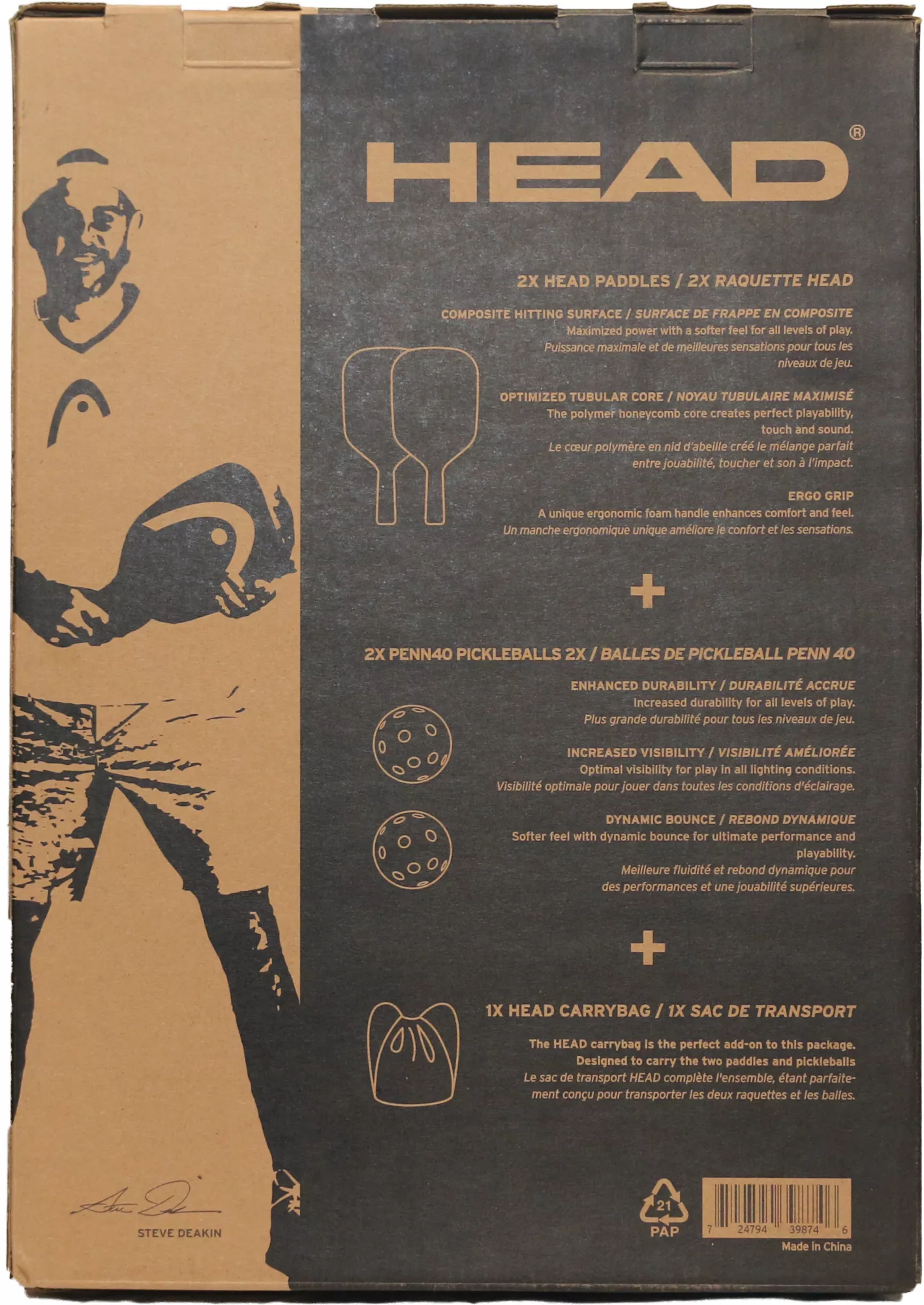 HEAD Flash Pickleball Pack 4 HEAD Flash Pickleball Pack - Image 2