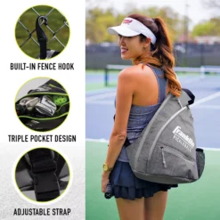 Franklin Pickleball-X Elite Performance Sling Bag -DICKS SPORTING GOODS Sales 52823 Gray MODBCK