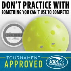 Franklin X-40 Performance Outdoor Pickleball Balls- 12 Pack -DICKS SPORTING GOODS Sales 52828X OpticYellow DET alt2