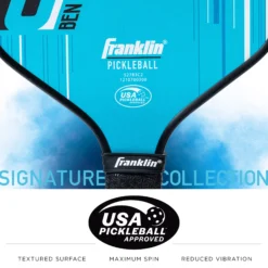 Franklin Signature Pro 13mm Pickleball Paddle -DICKS SPORTING GOODS Sales 52983C2 Blue TEC alt2