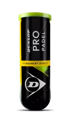 Dunlop Pro Padel Balls - 3 Count -DICKS SPORTING GOODS Sales 601384 Yellow DET alt1