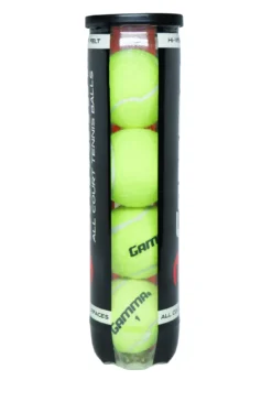 GAMMA All Court Tennis Balls - 4 Count -DICKS SPORTING GOODS Sales CGB410 NOCOLOR BCK