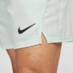 Nike Men's NikeCourt Dri-FIT Victory 7” Tennis Shorts -DICKS SPORTING GOODS Sales CV3048 394 BarelyGreenBlack MODDET alt2