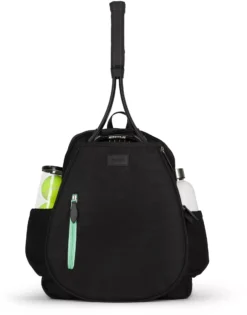 Ame & Lulu Game Time Tennis Backpack -DICKS SPORTING GOODS Sales GTIME268 BlackMint FRT