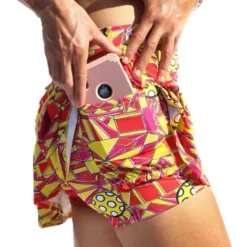 Pickleball Bella Women's Angle Shot 1 Drop Pleat Skort 15 Pickleball Bella Women's Angle Shot 1 Drop Pleat Skort -DICKS SPORTING GOODS Sales P1111 002 0036 YellowPinkOrange MODDET alt1