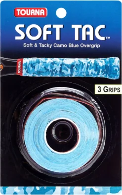 Tourna Soft Tac Blue Camo Tacky Overgrip -DICKS SPORTING GOODS Sales STT CAM NOCOLOR PKG alt1