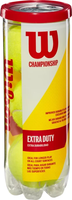 Wilson Championship Extra Duty Tennis Balls - 4 Pack -DICKS SPORTING GOODS Sales T1096V NOCOLOR PKG alt1