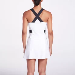 Prince Women's Fashion Cross Strap Tennis Dress -DICKS SPORTING GOODS Sales WPT11313 White MODBCK