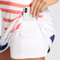 Prince Women's Fashion Print Knit Tennis Skort -DICKS SPORTING GOODS Sales WPT17220F22 MixedStripe MODDET