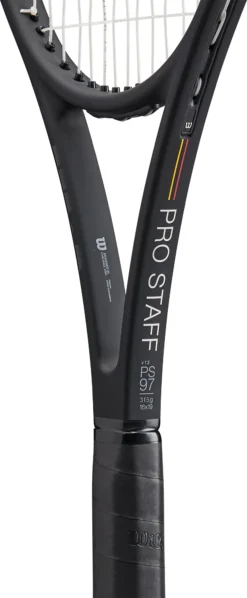 Wilson Triad Three Tennis Racquet -DICKS SPORTING GOODS Sales WR043811D2 Black DET alt2