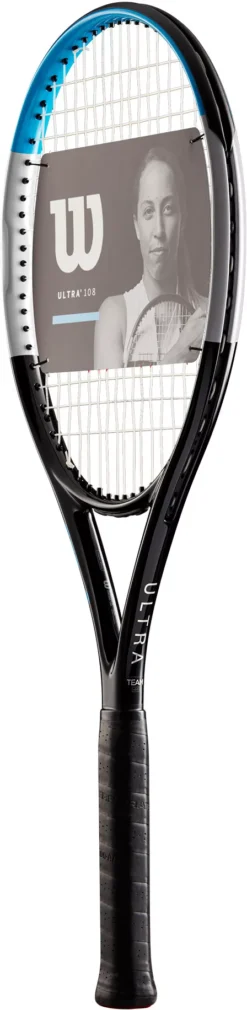 Wilson Ultra Team V3 Tennis Racquet -DICKS SPORTING GOODS Sales WR046210U BlackBlueSilver AL alt1