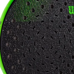 Wilson Blade Pro Gruuv Platform Tennis Paddle -DICKS SPORTING GOODS Sales WR063511U 2 BLACKGREEN DET alt1