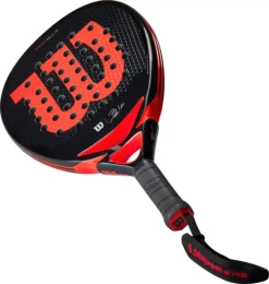 Wilson BELA Junior Padel -DICKS SPORTING GOODS Sales WR070811U0 Black BCKL