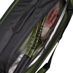 Wilson Super Tour 9-Pack Blade Bag -DICKS SPORTING GOODS Sales WR8016801001 GreenBlack DET alt3