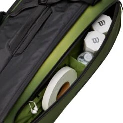 Wilson Super Tour 9-Pack Blade Bag -DICKS SPORTING GOODS Sales WR8016801001 GreenBlack DET alt4