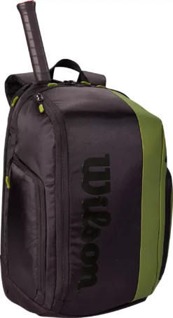 Wilson Blade Super Tour Backpack -DICKS SPORTING GOODS Sales WR8016901001 GreenBlack AR alt1