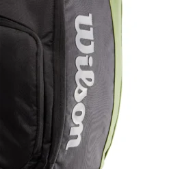 Wilson Blade Super Tour Backpack -DICKS SPORTING GOODS Sales WR8016901001 GreenBlack DET alt3
