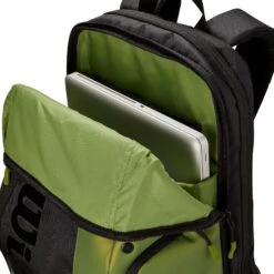 Wilson Blade Super Tour Backpack -DICKS SPORTING GOODS Sales WR8016901001 GreenBlack OPN alt1