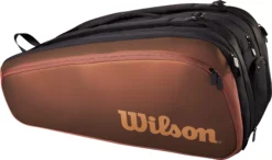 Wilson Super Tour Pro Staff V14 15-Pack Tennis Bag 13 Wilson Super Tour Pro Staff V14 15-Pack Tennis Bag -DICKS SPORTING GOODS Sales WR8021901001 Bronze AL