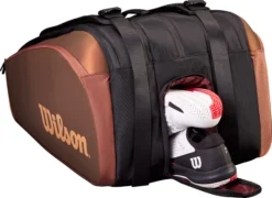 Wilson Super Tour Pro Staff V14 15-Pack Tennis Bag 15 Wilson Super Tour Pro Staff V14 15-Pack Tennis Bag -DICKS SPORTING GOODS Sales WR8021901001 Bronze OPKG