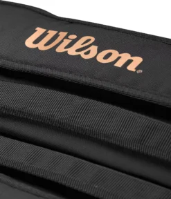 Wilson Super Tour Pro Staff V1 9-Pack Tennis Bag 15 Wilson Super Tour Pro Staff V1 9-Pack Tennis Bag -DICKS SPORTING GOODS Sales WR8024501001 Bronze DET