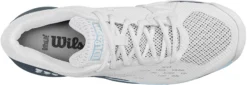 Wilson Women's Rush Pro Ace Pickleball Shoes -DICKS SPORTING GOODS Sales WRS329270 WhiteGreyBlue TOP