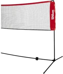 Wilson 10' Starter EZ Net -DICKS SPORTING GOODS Sales WRZ2571 Red FRT alt1